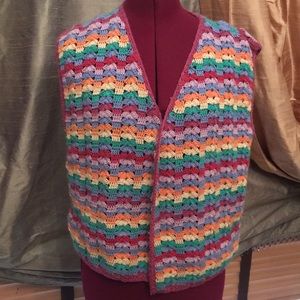 Knitted vest
